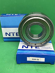 Підшипник 6305 ZZ, 80305 (25*62*17) NTE Slovakia