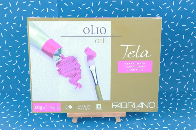 Альбом для малювання маслом Olio Tela