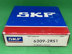Підшипник 6309 2RS1, 180309 (45*100*25) SKF France
