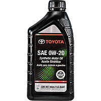 Toyota Motor Oil 0W-20 0.946л (00279-0WQTE) Оригінальна синтетична моторна олива