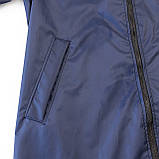 Дощовик плащ із капюшоном (плащ-куртка) + чохол OSPORT (ty-0030) Синій, фото 7