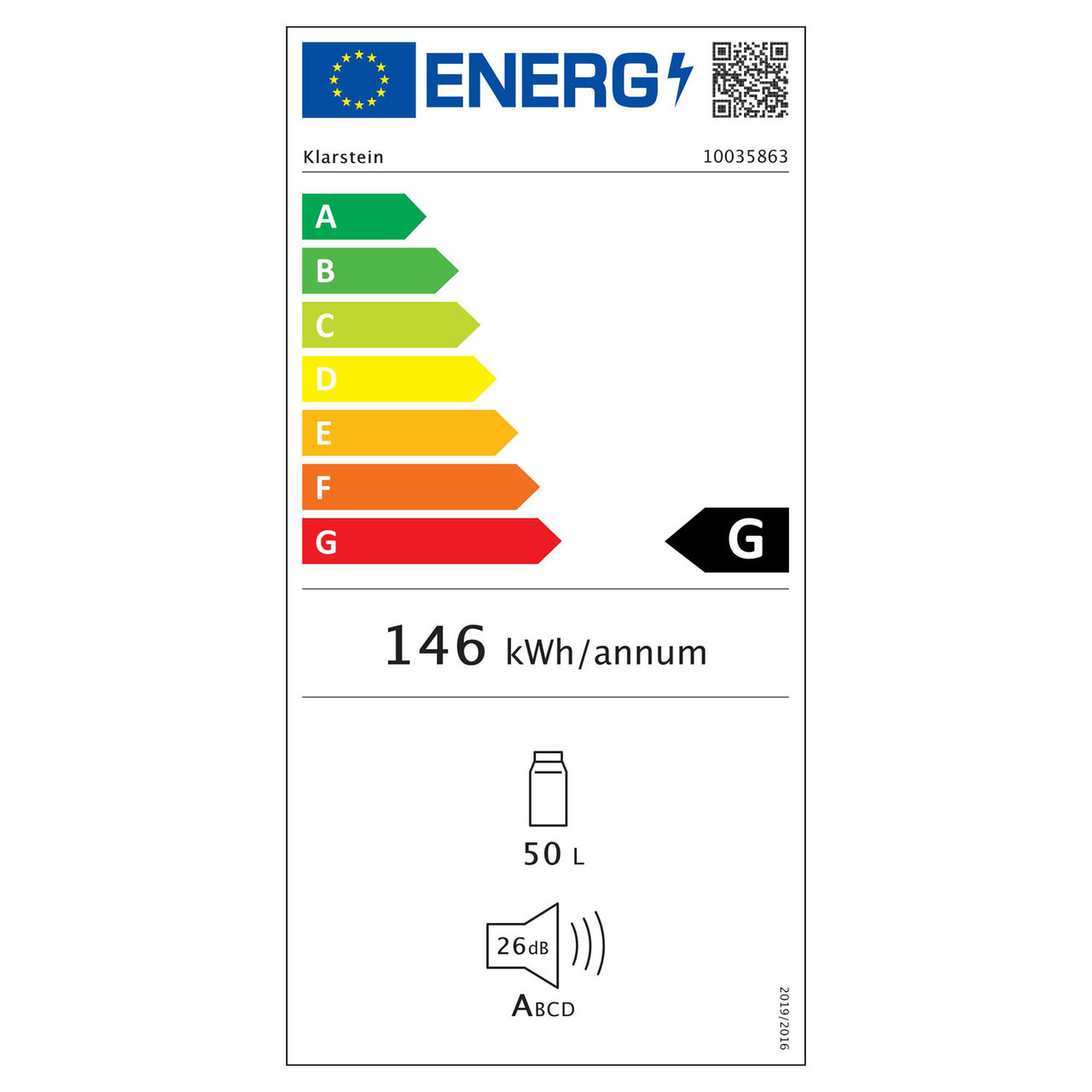 Винный холодильник Bellevin 18 Uno 50 литров 11-18 °C LED Touch SingleZone (Германия, читать описание) - фото 9 - id-p1762685284