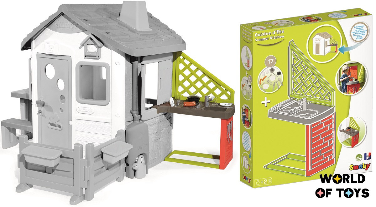 Літня кухня Smoby Toys з аксесуарами для дому (810901)
