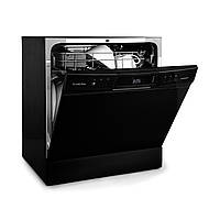 Настольная посудомоечная машина Amazonia 8 Neo, 8 программ, светодиодный дисплей, черный (Германия, читать