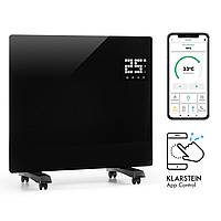 Умный конвекционный обогреватель Bornholm Single Smart 1000W App Control Black (Германия, читать описание)