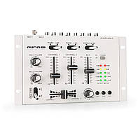 TMX-2211 MKII DJ Mixer 3/2-Channel Crossfader Talkover Cue Rack Mount White White (Германия, читать описание)