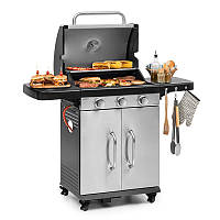 Gazooka 3.0T BBQ Grill 3x3kW горелки 4 рулона из нержавеющей стали 3 горелки (Германия, читать описание)