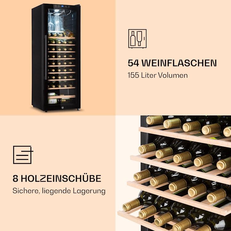 Barossa 54 Uno холодильник для вина Klarstein Германия - фото 6 - id-p1762683258