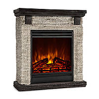 Etna Electric Fireplace 1800W Weekly Timer Remote Control LED Black (Германия, читать описание)