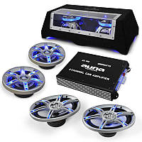 Auna Car "BeatPilot FX-412 Hifi Speaker Amplifier Set" (Германия, читать описание)