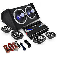 4.1 Car Hifi Set "Black Line 520" сабвуфер с усилителем (Германия, читать описание)