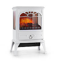 Leoben Electric Fireplace 900 / 1800 W Термостат PanoramaView White (Германия, читать описание)
