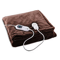Доктор Watson XXL электрическое одеяло 3 уровня мощности можно стирать 200x180см микро плюшевый коричневый |