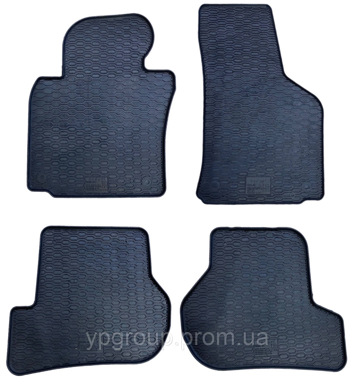 Гумові килимки  Volkswagen Passat B6 2005-…(4 шт.)