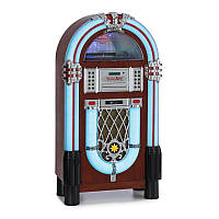 Graceland DAB Jukebox BT CD Винил DAB+/FM USB SD AUX-IN LED Light (Германия, читать описание)