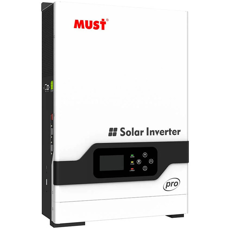 Автономний сонячний інвертор Must 3000 W 24 V 80 A (PV18-3024PRO)