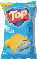 Чипсы со вкусом сметаны с зеленью TOP Smak Serek Fromage 170г Польша