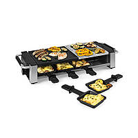 Bistecca Raclette 1200W металл/камень 8 персон Control LED (Германия, читать описание)