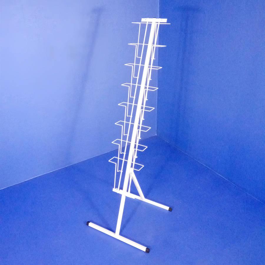 Стійка похильна під журнали (8 кишень), фото 1