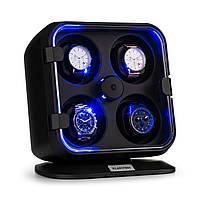 Clover Watch Winder 4 Часы 3 вращения 4 скорости LED Черный (Германия, читать описание)