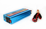 Перетворювач автомобільного струму UKC AC/DC 12v 600W чистий синус, фото 3