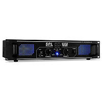 SPL-1000-EQ DJ PA усилитель 2-канальный усилитель мощности 2 x 500 Вт светодиодный эквалайзер Эквалайзер | 2x