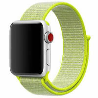 Ремешок Apple Watch 38 / 40 / 41mm Nylon (Green)