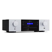 CD-1000 DG CD-плеер USB MP3 Пульт дистанционного управления Светодиодный дисплей Алюминий Серебристый