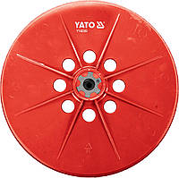 Насадка кругла для шліфмашин YT-82340 і YT-82350 YATO : Ø225 мм [15/60]
