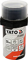 Нитка ущілювальна різьбових сполучень YATO, l= 50 м, для тиску 15 Bar, в капсулі [25]