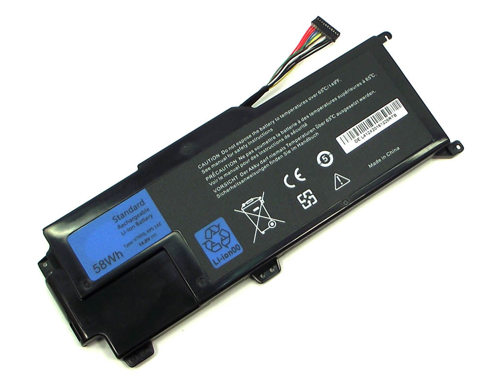 Батарея V79Y0 для Dell XPS 14Z-L412X, 14Z-L412Z, L412X, L412Z Series (V79YO) (14.8V 58Wh).