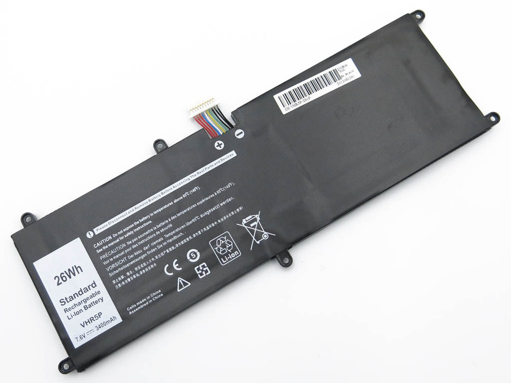 Батарея VHR5P для DELL Latitude 11 5175, 5179 (XRHWG, RHF3V) (7.6V 3400mAh 26Wh).