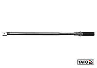 Ручка для динамометричного ключа YATO : 14-18 мм, F= 80-400 Нм, l= 675-698 мм, без головки (DW)