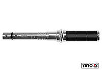 Ручка для динамометричного ключа YATO : 9-12 мм, F= 2.5-12 Нм, l= 260-282 мм, без головки (DW)
