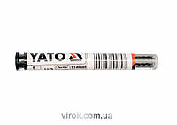Стержень графітний YATO : "HВ", чорний для олівця автомата. 5 шт. [20/1000]