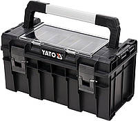 Ящик для інструментів YATO, з органайзером з 5 комірками, 450х260х240 мм, пластиковий корпус [1]