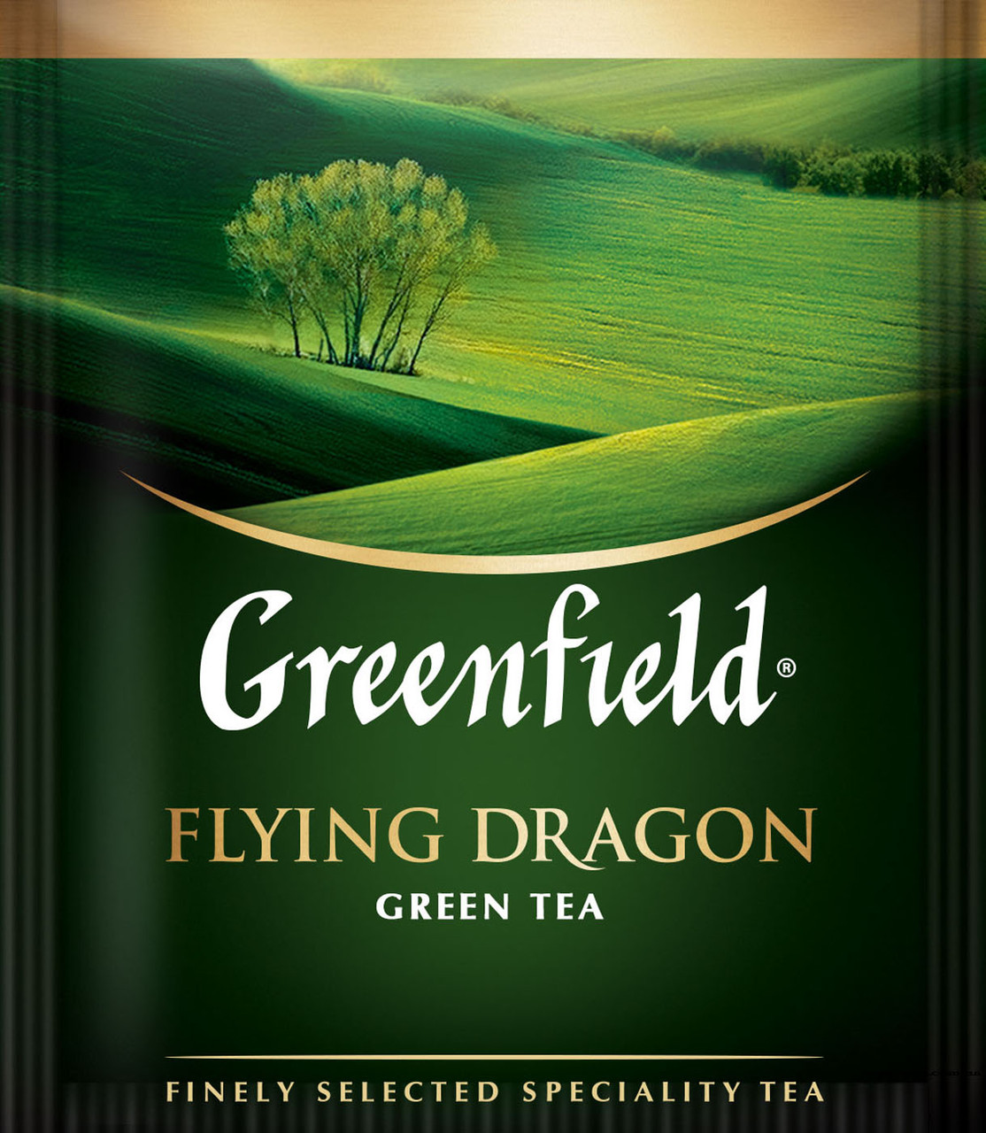 Зелений чай Greenfield Flying Dragon (Грінфілд) 100 пакетів хорека