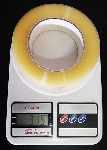 Купить Скотч ПЛОТНЫЙ упаковочный прозрачный ЧЕСНЫЕ 250 м вес 315г, цена ...