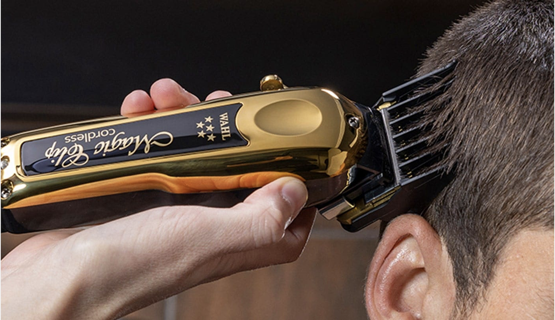✓ Машинка для стрижки Wahl Magic Clip Cordless Gold 5V, 08148-716