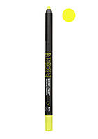 PARISA Гелевый Карандаш для глаз матовый Neon Waterproof Eyeliner 604 Желтый