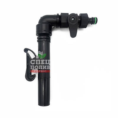 Ключ для водорозетки Irritec (Італія) з краном і адаптером для шлангу, до 4 бар