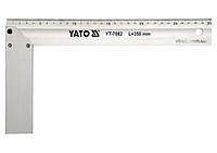 Кутник столярний алюмінієвий YATO : l= 350 мм [6/36]