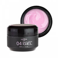 Гель моделюючий Moon Full Builder Gel 04, ніжно-бузковий, 30 мл