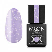База каучукова Moon Full Silena 2030, бузковий з срібною поталлю, 8 мл