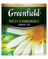 Чай травяной с ромашкой Greenfield Rich Camomile (Гринфилд) 100 пакетов