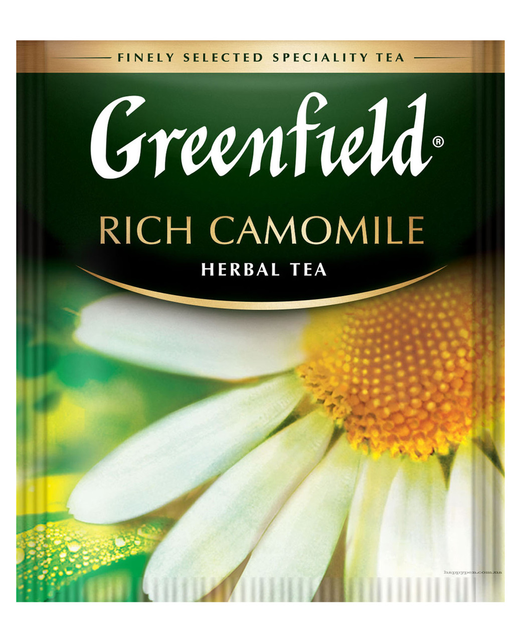 Чай трав'яний з ромашкою Greenfield Rich Camomile (Грінфілд) 100 пакетів