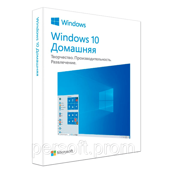 Microsoft Windows 10 Домашняя 32/64-bit на 1ПК (коробочная версия, носитель USB 3.0, русский язык) (HAJ-00075) - фото 1 - id-p1762751747