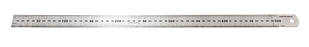 Лінійка металева вимірювальна з таблицею перекладу 1000мм