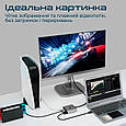 Світч Promate MediaSwitch-H3 4K 3хHDMI to HDMI Silver (mediaswitch-h3.silver), фото 4