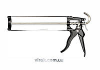 Пістолет скелетний YATO : Нанесення герметиків, L= 225 мм [24]